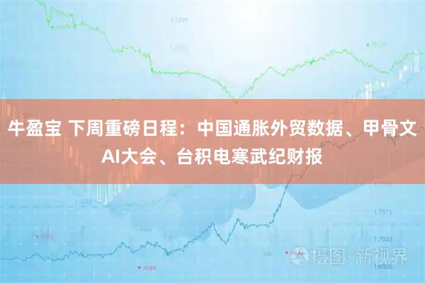 牛盈宝 下周重磅日程：中国通胀外贸数据、甲骨文AI大会、台积电寒武纪财报